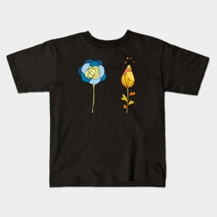 Lovely  flowers Kids T-Shirt